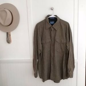 Pendleton Wool Button-Up Shirt (Men's XL)